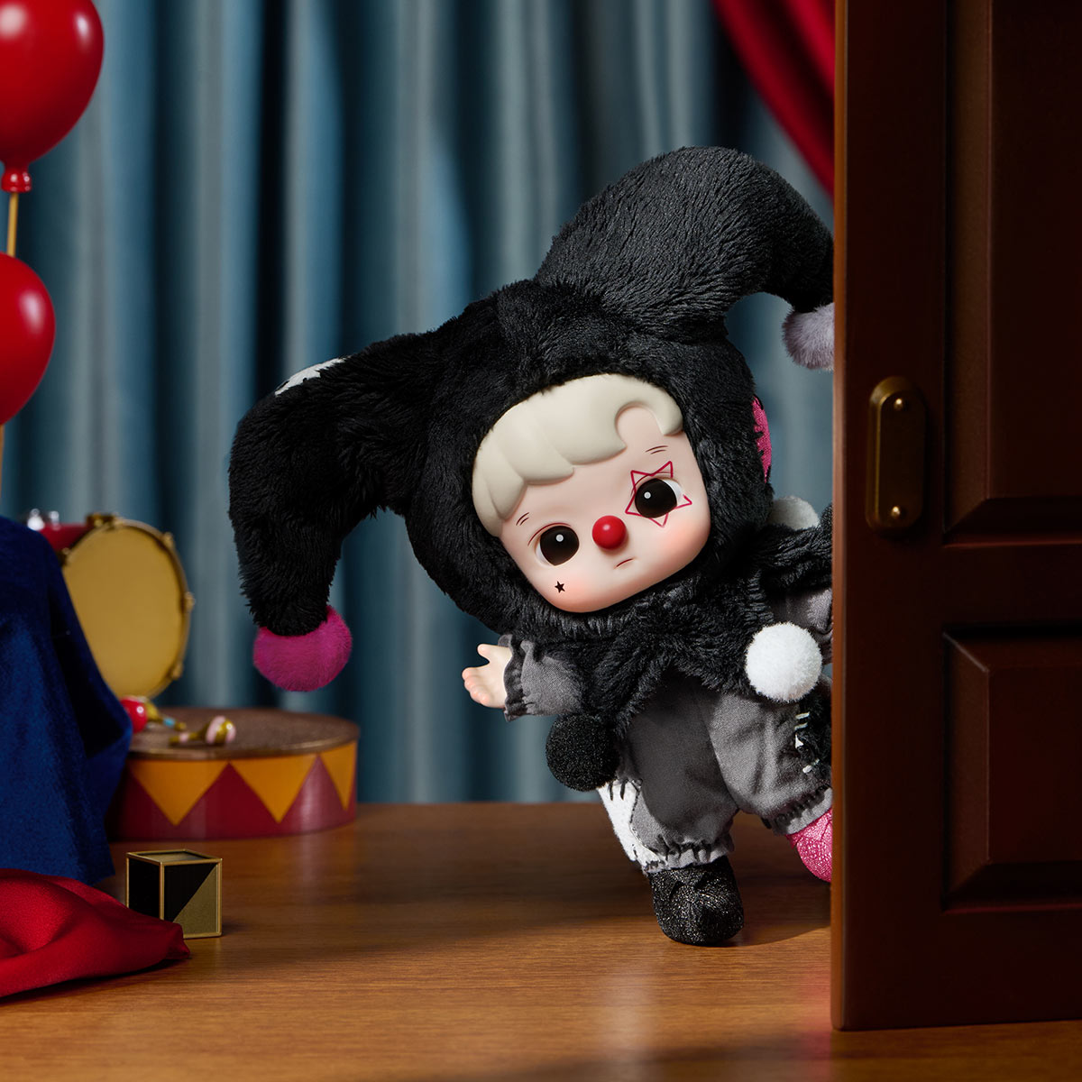 THE MOSNTERS WHY SO SERIOUS Series-Vinyl Plush Pendant Blind Box